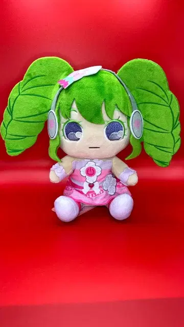 프리파라 파루루 앉아 봉제 인형