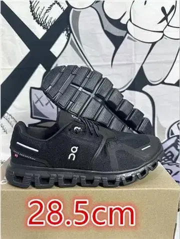 On Cloud 6 러닝화 28.5cm 블랙
