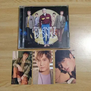 FTISLAND PLANET BONDS CD+DVD 트레이딩 카드