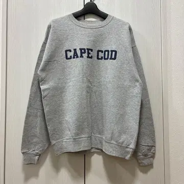 [ 즉시 배송 ] Hanes 헤인즈 맨투맨 트레이닝복 상의 그레이 M