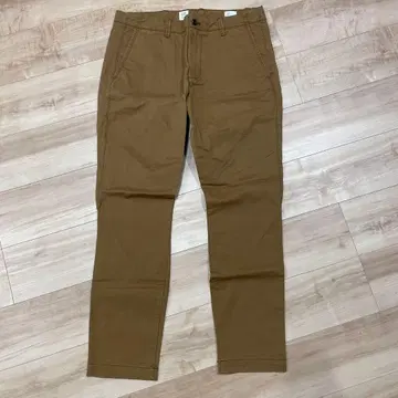 GAP 스키니 치노 팬츠 34x30 브라운