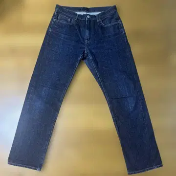 완판템 유니클로 셀비지 데님 레귤러 스트레이트 W32