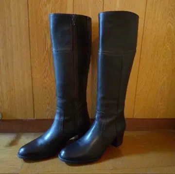 가죽 롱 부츠 여성용