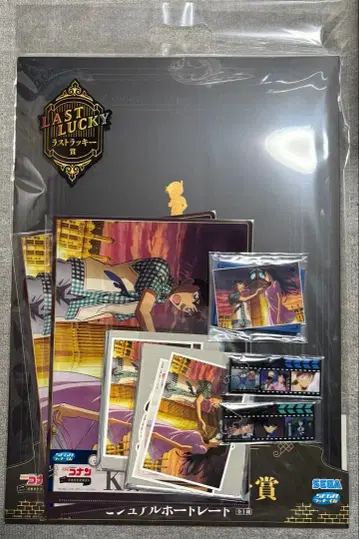 명탐정 코난 세가 럭키 복권 라스트 원 메모리얼 컷 복권