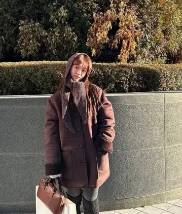 GED 무스탕 코트