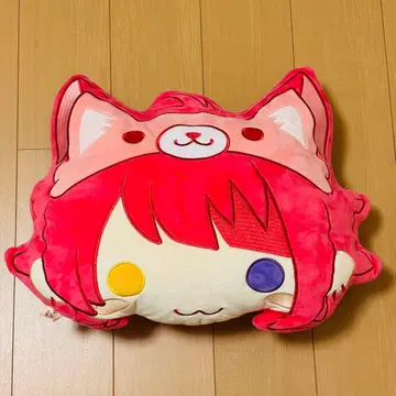 스토푸리 초 BIG!! 애니멀 페이스 쿠션 (리이누)