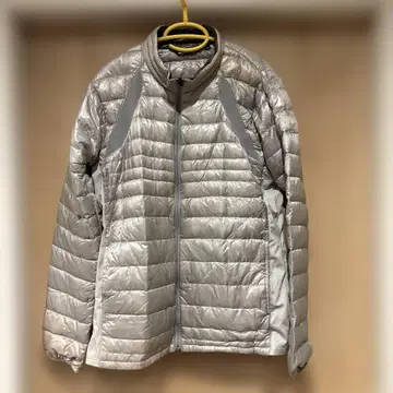 컨디션 최상 MIZUNO 블레스서모 실버 퀼팅 자켓 M 사이즈