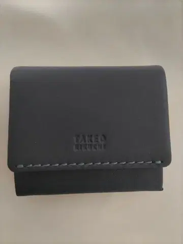 TAKEO KIKUCHI 네이비 코인 케이스