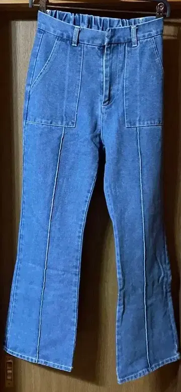 데님 부츠컷 팬츠