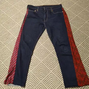 [리메이크] 사이드 패널 데님 팬츠