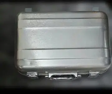 알루미늄제 비즈니스 백 실버 약 30cm