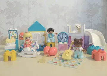 LEGO 듀플로의 마을 핑크색 침실 하늘색 플레이룸