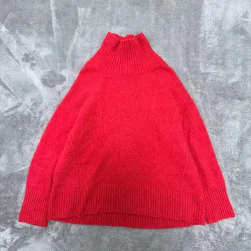 BABYLONE 울 캐시미어 하이넥 미들 게이지 니트