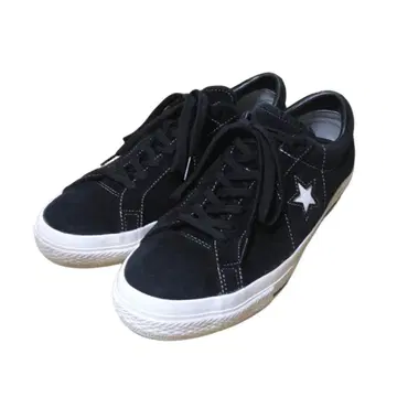 새상품급 27cm 원스타 GF 스웨이드 컨버스 골프 블랙