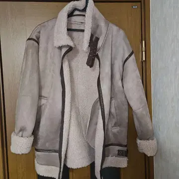 올리브 데 올리브 베이지 플리스 자켓 F 사이즈