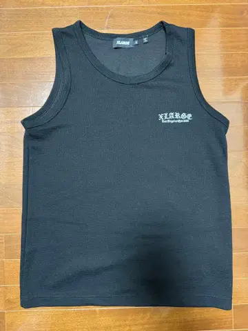 XLARGE 블랙 탱크탑