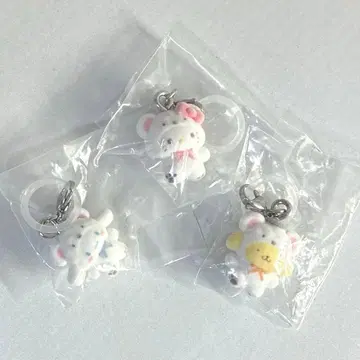 산리오 메지루시 액세서리 포근포근 스노우