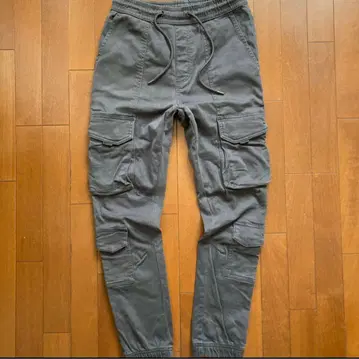 ZARA 자라 카고 조거 팬츠 차콜 그레이 S