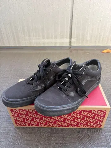 VANS 올드스쿨 블랙 27.5cm
