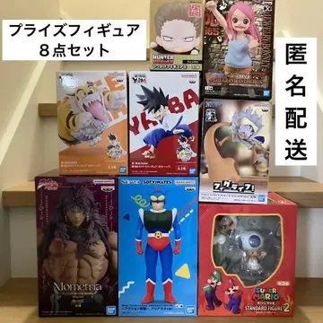 피규어 8점 묶음 판매 원피스 죠죠 슈퍼 마리오 헌터헌터