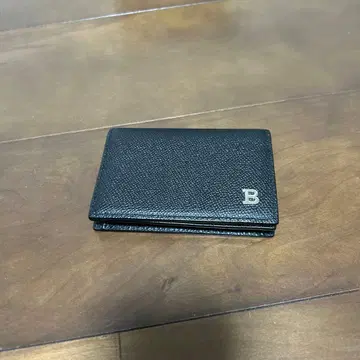 발리 블랙 가죽 명함지갑
