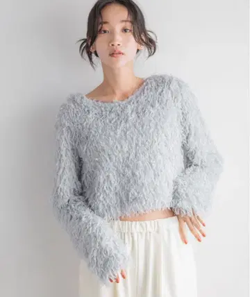 LOWRYS FARM 페더 2WAY 가디건 미사용 새상품