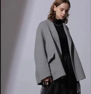 미사용 새상품 택 포함 CADUNE 카듀네 울 테일러드 자켓 코트