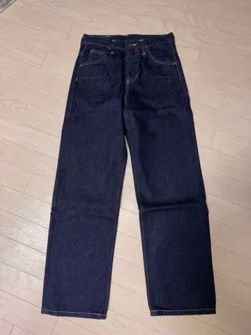 Lee 스트레이트 데님 XXS 다크 블루