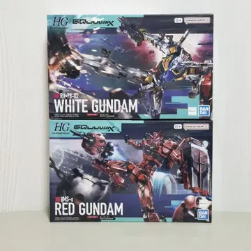 GQuuuuuuX 홍백 건담 세트