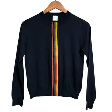 익명 배송 폴스미스 울 실크 스트라이프 긴팔 가디건