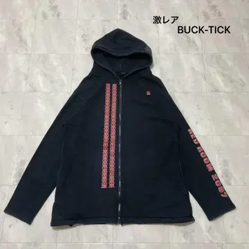 초레어 BUCK-TICK 바크틱 90s 지퍼 후드티 후드 맨투맨