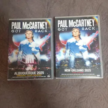최신작! PAUL McCARTNEY GOT BACK DVD 2공연 세트