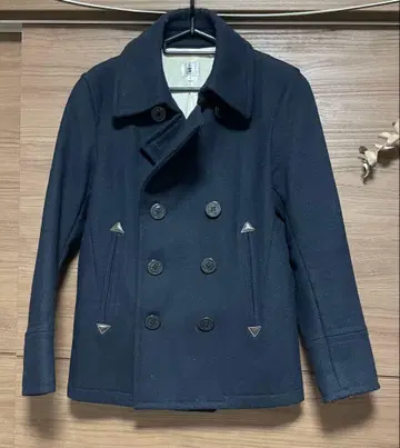 더블 브레스트 피 코트 TK 아우터 겉옷 코트