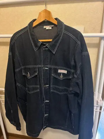 GUESS JEANS 다크 데님 자켓