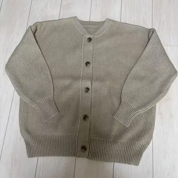 새상품 RIVE DROITE 가디건 니트 베이지 리브 드로와