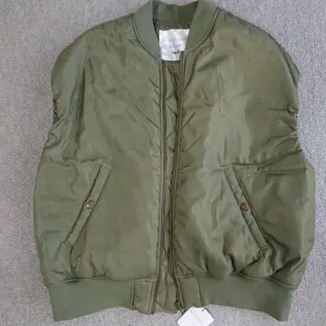 Heather MA-1 베스트 카키