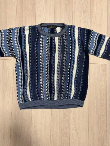 Protege 스트라이프 패턴 니트 스웨터 XL