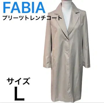 [ 새상품급 ] FABIA 플리츠 트렌치코트