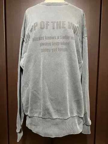 로리즈팜 미키마우스 그레이 트레이닝복 [ FREE SIZE ]