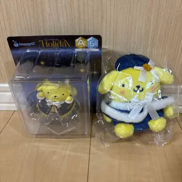 산리오 Happy 복권 폼폼푸딩 세트 A상 피규어 B상 마스코트