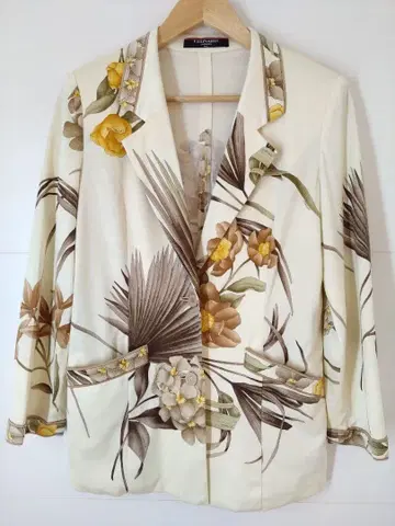 LEONARD FASHION 플로럴 블레이저 자켓