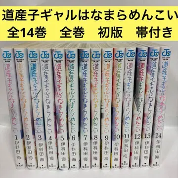 홋카이도 갸루는 엄청 귀여워 전권 1~14 초판 오비 포함 완결 세트