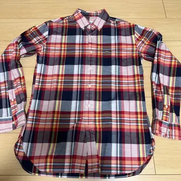 Lacoste 체크 무늬 긴팔 셔츠 멀티 컬러