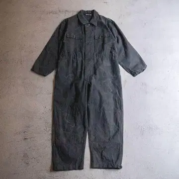 60s vintage 동독군 NVA 워크 올인원 츠나기