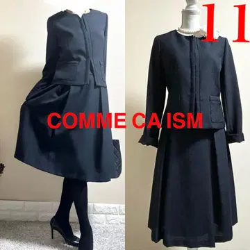 새상품급! 컴시즘! 워셔블 세레모니 수트 셋업 11 L 입학식 네이비