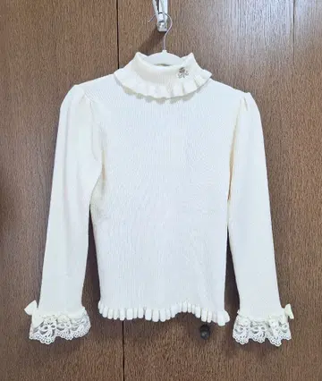 시마무라 니트 풀오버 아오키 미사코 콜라보 니나스