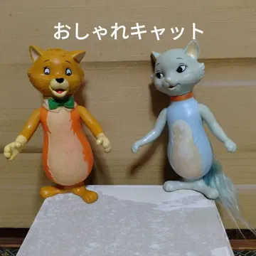 소프트 비닐 어셔 캣 큐티 마스코트 더치스 & 오말리