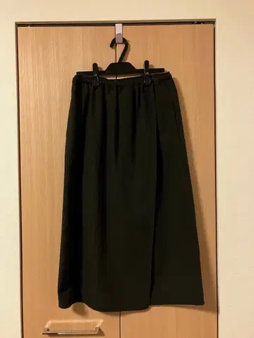 [ 새상품급 ] gigot 랩 스커트 차콜 그레이 프리 사이즈