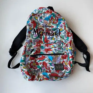 택 포함 새상품 디즈니 인어공주 백팩 아리엘 패턴