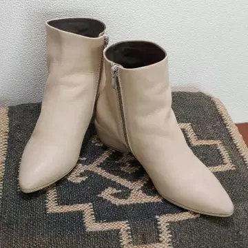 OFFICINECREATIVE 베이지 스틸레토 숏부츠 37